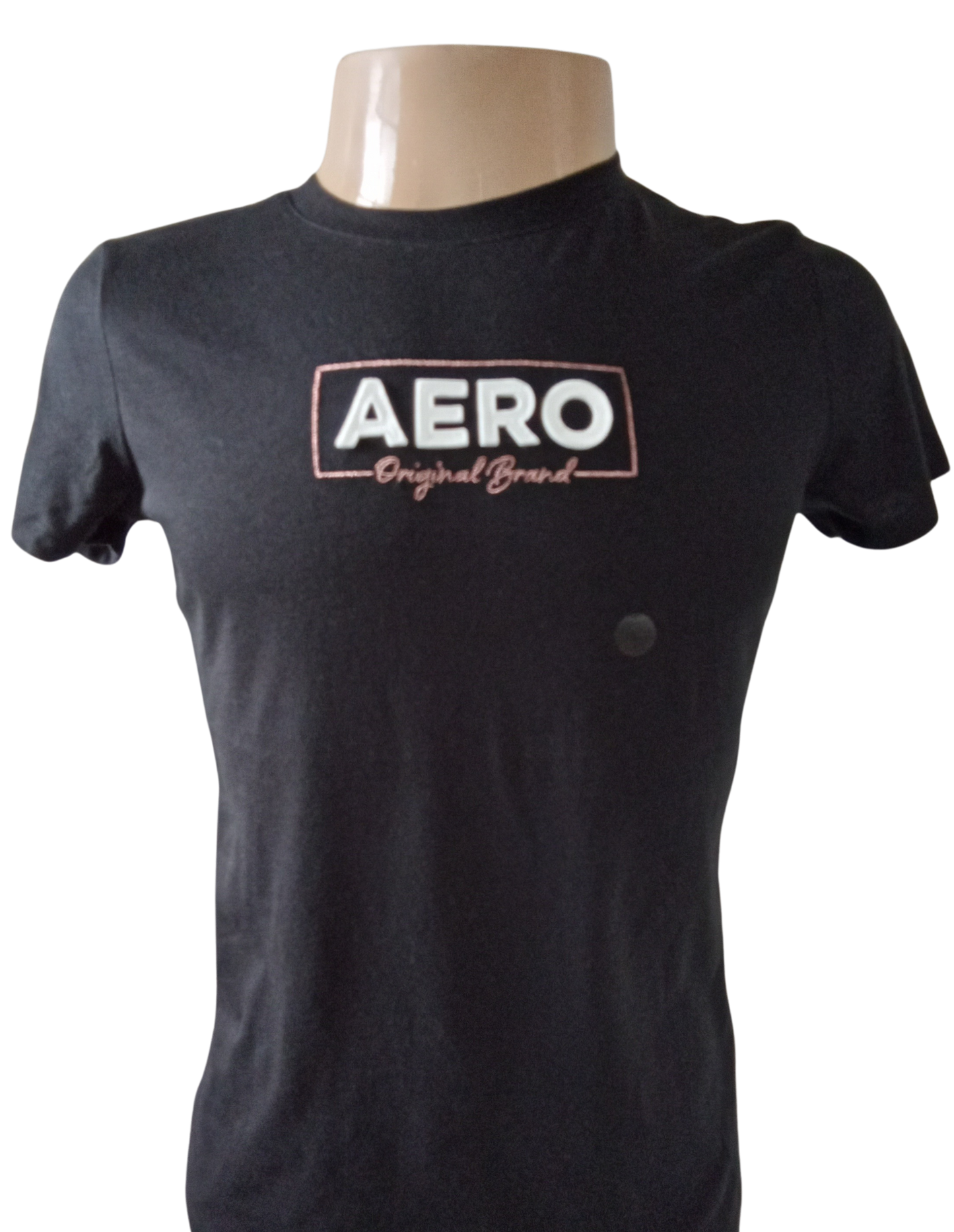 Camiseta Manga Curta Feminino Bordada Aeropostale
