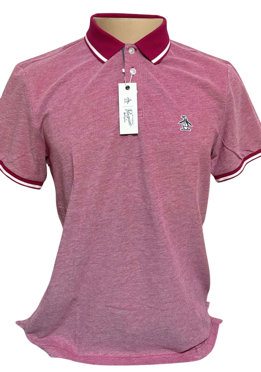 Polo Logo Regular Fit Masculino Penguin