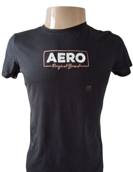 Camiseta Manga Curta Feminino Bordada Aeropostale